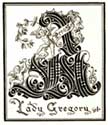 Lady Augusta Gregory Bookplate