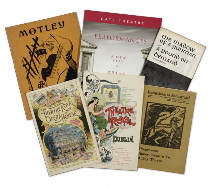 Collection of playbills